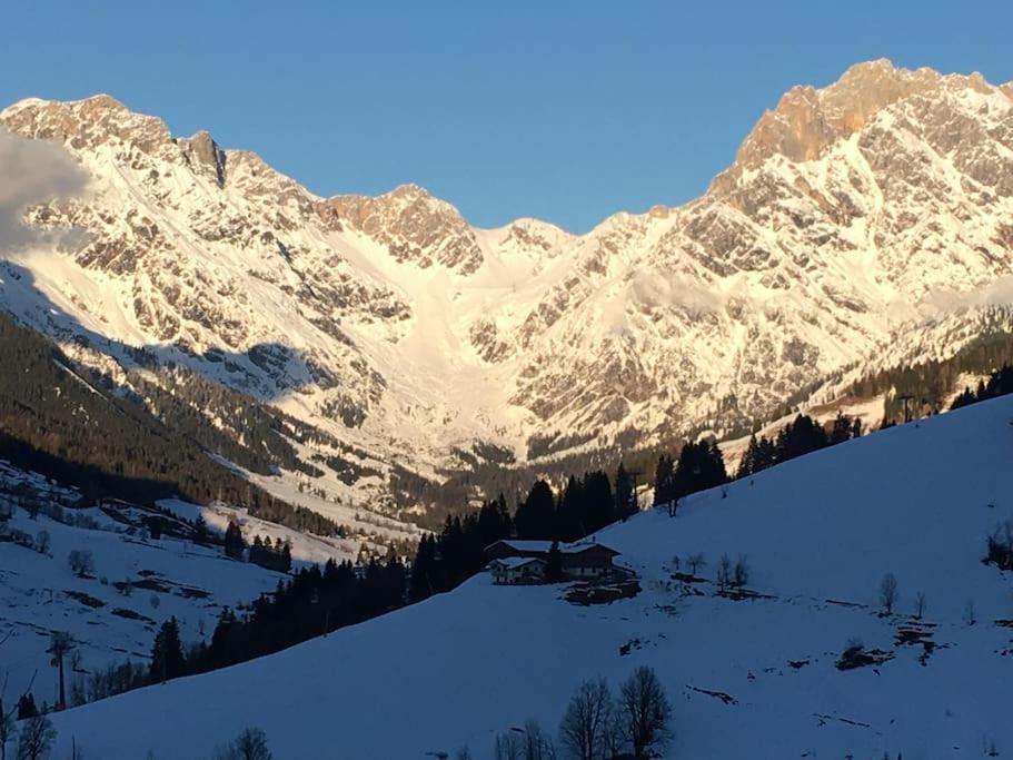 Ferienwohnung Alpenblick Maria Alm am Steinernen Meer Exterior foto